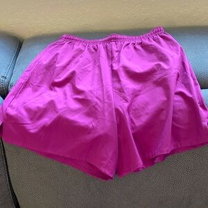 Vibrant Magenta Athletic Shorts for Women